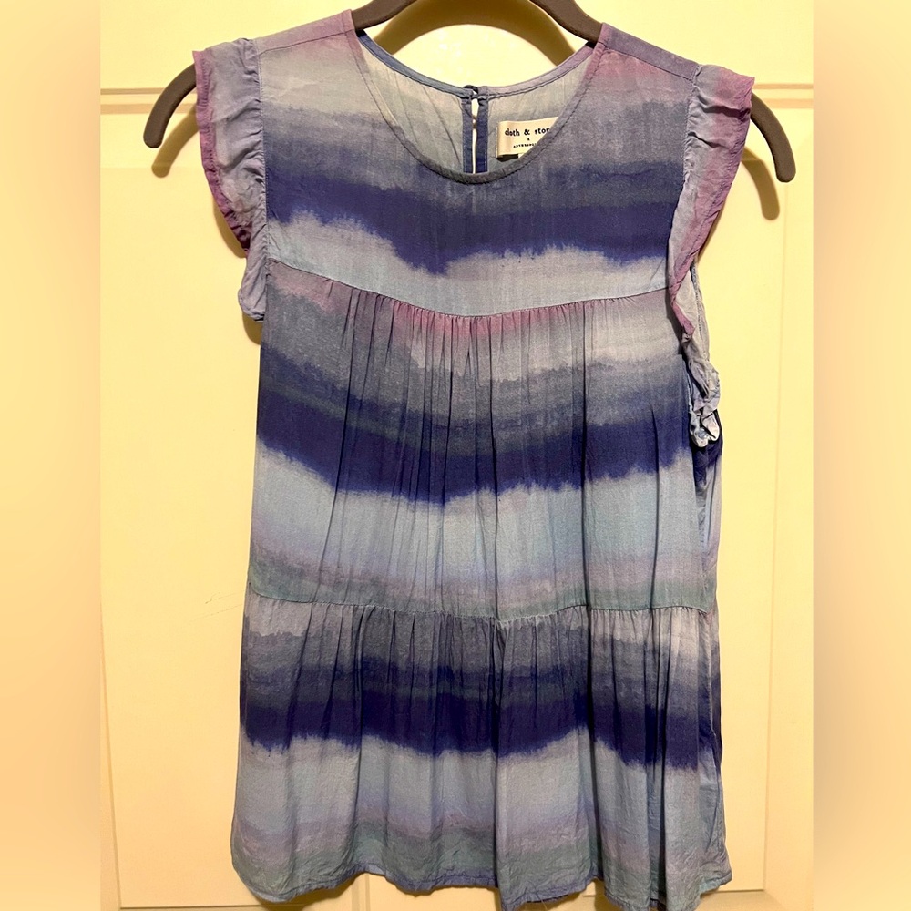 Cloth and Stone Tie-Dyed Tank